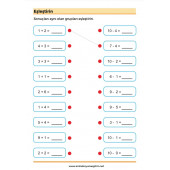 EN Süper Matematik YAZ-SİL Kitabı (Okul Öncesi ve 1.  Sınıflar İçin) - 7
