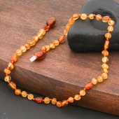 Bebek Damla Kehribar Diş Kolye  SL4007 thumbnail 8