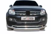 OMSA VW Amarok Vegas Ön Alt Koruma Çap:76-42 Krom 2010-2016 Arası - 1