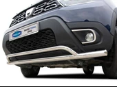 OMSA Dacia Duster Vegas Ön Alt Koruma Çap:60-42 Krom 2018-2024 Arası thumbnail 3