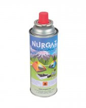 Nurgaz Kamp Ocak Kartuş Tüp Valfli 220Gr - 1