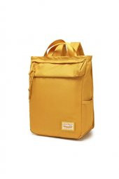 Bagacar Smart Bag 3195 Okul ve Günlük Laptop Bölmeli Sırt Çantası Hardal - 4