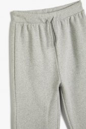 Koton Erkek Çocuk Jogger Eşofman Altı Beli Bağcıklı Paçası Lastikli - 3