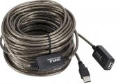 Aktif USB Dişi Erkek Uzatıcı Uzatma Ek Kablosu 20 Metre - 3