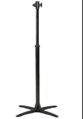 Soba Ayağı Çok Amaçlı Lüks Alüminyum Ayak 155 CM Siyah - 2