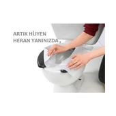 Palex Klozet Kapak Örtü Aparatı Beyaz - 5