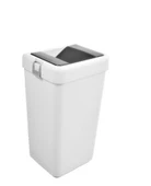 Motek 40 Litre Hassas Kapaklı Tek Gözlü Çöp Kovası - 4