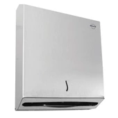 PALEX Z HAVLU DİSPENSERİ 400'LÜ PASLANMAZ ÇELİK-3802-0 - 1