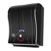 Palex Sensörlü Hijyenik Otomatik Havlu Makinesi 21cm Siyah - 1