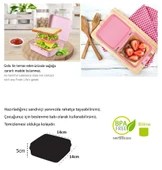 Beslenme Kabı Sandviç Saklama Kabı Pratik Saklama Kutusu - 2