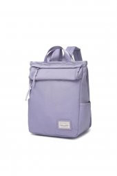 Bagacar Smart Bag 3195 Okul ve Günlük Laptop Bölmeli Sırt Çantası Eflatun - 2