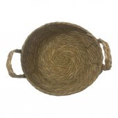 T. Concept Dekoratif İplikli Rattan Hasır Sepet, Çok Amaçlı Düzenleme, Sepeti Large - 2