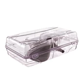 Bayan Şeffaf Ayakkabı Saklama ve Koruma Kutusu 10 Adet - 1