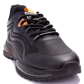 Gamelu 23KM Crazy Siyah Oranj Ortopedik Günlük Erkek Spor Ayakkabı thumbnail 1