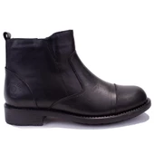 Hammer Jack 10216740 Siyah Cilt Ortopedik Günlük Deri Erkek Bot - 2