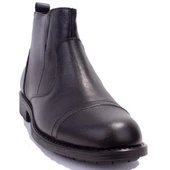 Hammer Jack 10216740 Siyah Cilt Ortopedik Günlük Deri Erkek Bot - 1