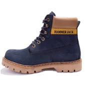 Hammer Jack 10216600 Lacivert Ortopedik Günlük Unisex Deri Bot - 3