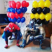 Spiderman / Batman Folyo Balon ( Adet Fiyatıdır ) - 1