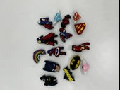 Marvel (spiderman,captain america ,batman,ironman) Crocs terlik süsü 15 li - 1
