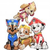 Kumik Paw Patrol Skye. Rubble. Chase. Marshall Balon - 1