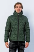 Erkek Reguler Fit Çok Hafif Kışlık Kapitone Mont - 7