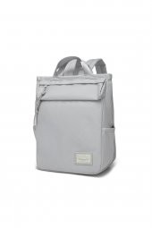 Bagacar Smart Bag 3195 Okul ve Günlük Laptop Bölmeli Sırt Çantası Açık Gri - 3
