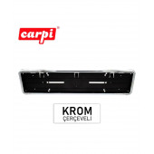 Carpi Hummer Tip Plakalık Yeni Nesil Tip Krom Çerçeveli 1 Adet - 1