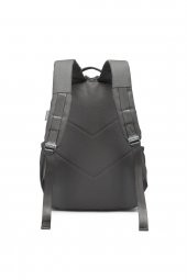 Bagacar Smart Bag 3198 Okul ve Günlük Laptop Bölmeli Sırt Çantası Koyu Gri - 2