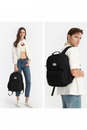 Bagacar Smart Bag 3198 Okul ve Günlük Laptop Bölmeli Sırt Çantası Koyu Gri - 7
