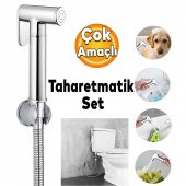 Dora Ara Musluk Filtreli Tuvalet Wc Banyo Klozet Bide Taharet Musluğu Bebek Hayvan Oto Yıkama Çeşme - 1