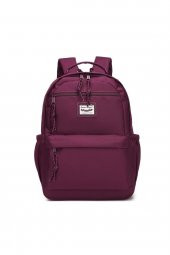 Bagacar Smart Bag 3198 Okul ve Günlük Laptop Bölmeli Sırt Çantası Bordo - 1