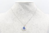 Hakiki Doğal Mavi Kyanit Taşı Kolye Ucu 003 thumbnail 3
