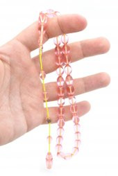 Hacı Tüver İmzalı Beyzi Pembe Ateş Kehribar Tesbih thumbnail 4