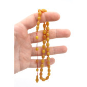 Ahmet Msteff Model Bilek Boy Sarı Katalin Tesbih thumbnail 3