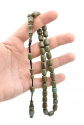 Zübeyir Balkaya İmzalı Kapsül Kesim Hareli Mavi Katalin Tesbih thumbnail 4