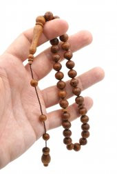 Usta İşi Sistemli Küre Kesim Kokulu Hindistan Cevizi Tesbih thumbnail 4