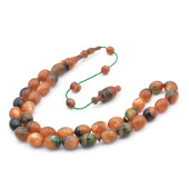 Ahmet Dağ İmzalı Colorist Sedefli Sıkma Kehribar Tesbih 007 thumbnail 2