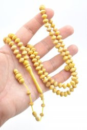 Usta İşi Sistemli Sığırcık Kesim Kokulu 99 luk Portakal Ağacı Tesbih - 4