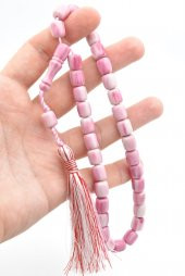 Zeyn Usta İşi Kapsül Model Beyaz Pembe Katalin Tesbih 019 thumbnail 4