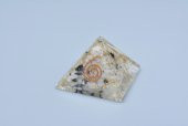 Hakiki Doğal Ay Taşı Orgonit Piramit 32 Gram - 1