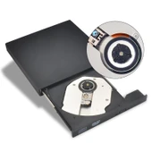 TriLine Harici DVD RW USB 2.0 CD DVD Yazıcı Okuyucu - 5