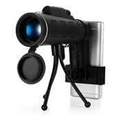 TriLine Telefon Kamera Dürbün 40X Zoom Monoküler HD El Teleskopu - 1
