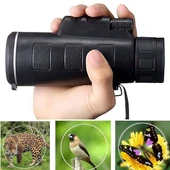 TriLine Telefon Kamera Dürbün 40X Zoom Monoküler HD El Teleskopu thumbnail 2