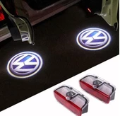 AUTOGP Vw cc kapı altı ışık lazer led logo hoşgeldin aydınlatma thumbnail 3
