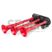 SEGER Seger 86en nostalji korna 24volt kırmızı plastik borulu 8 farklı melodili - 2