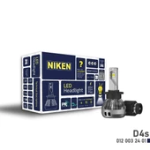 NİKEN D4s led xenon far aydınlatma seti şimşek etkili niken pro 8000lm 2 adet - 1