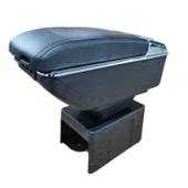 Space Yükselebilir Sürgülü Kolçak usb girişli - Siyah  / ICKO67-S - 1