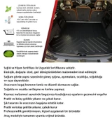 Rizline Ford focus 4 stw üst kısım bagaj havuzu paspası 2018+ Rizline - 2