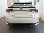 Autogp Toyota corolla arka tampon difüzörü 4 çıkış 2019+ - 2