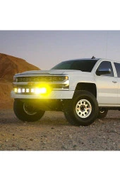 Off Road Ve Arazi Aracı 3 inç Amber Sarı Renk Çalışma Ve Sis Lambası Motosiklet - 6